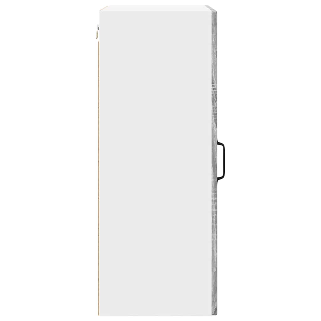 Vægskab til køkken Grå Sonoma 50 x 31 x 80 cm Konstrueret træ