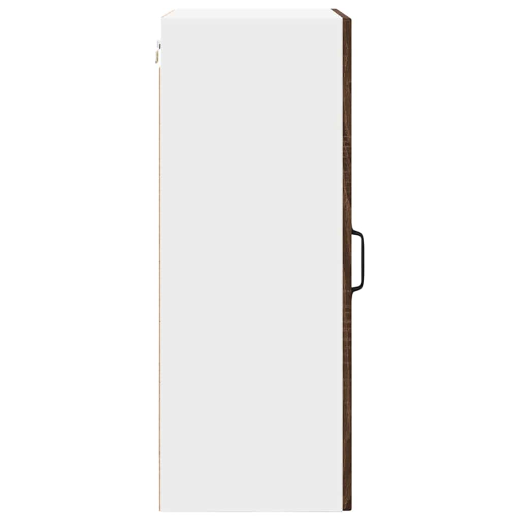 Vægskab til køkken Brun eg 50 x 31 x 80 cm Konstrueret træ