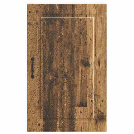 Vægskab PORTO Gammelt træ 50 x 31 x 80 cm Konstrueret træ