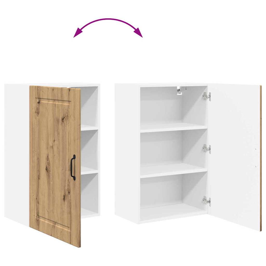 Vægskab til køkken med hylde Artisan Egetræ 50 x 31 x 80 cm