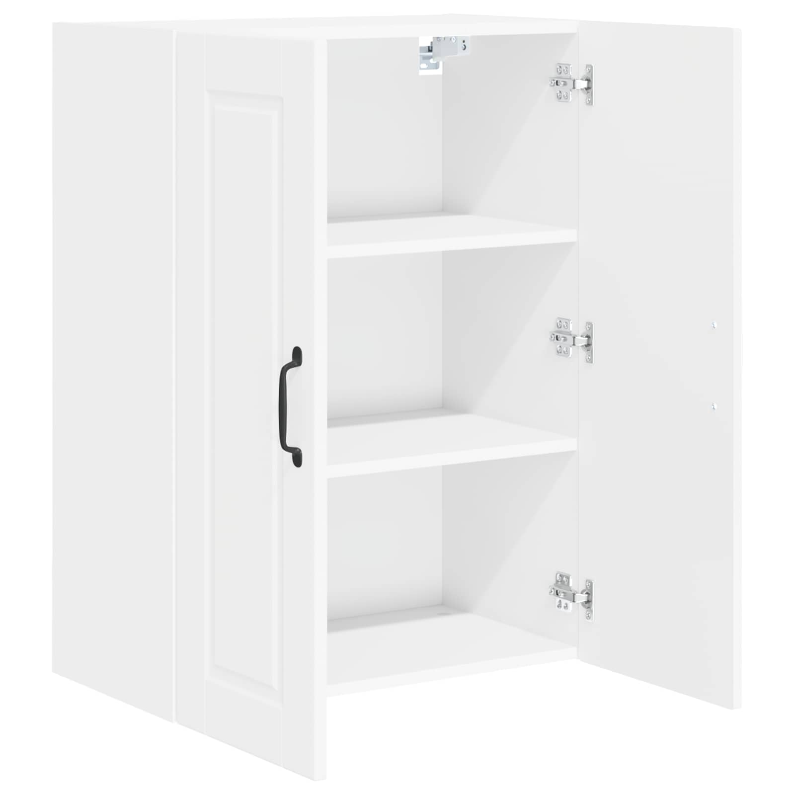 Køkkenskab med hylde Hvid 60 x 31 x 80 cm Konstrueret træ