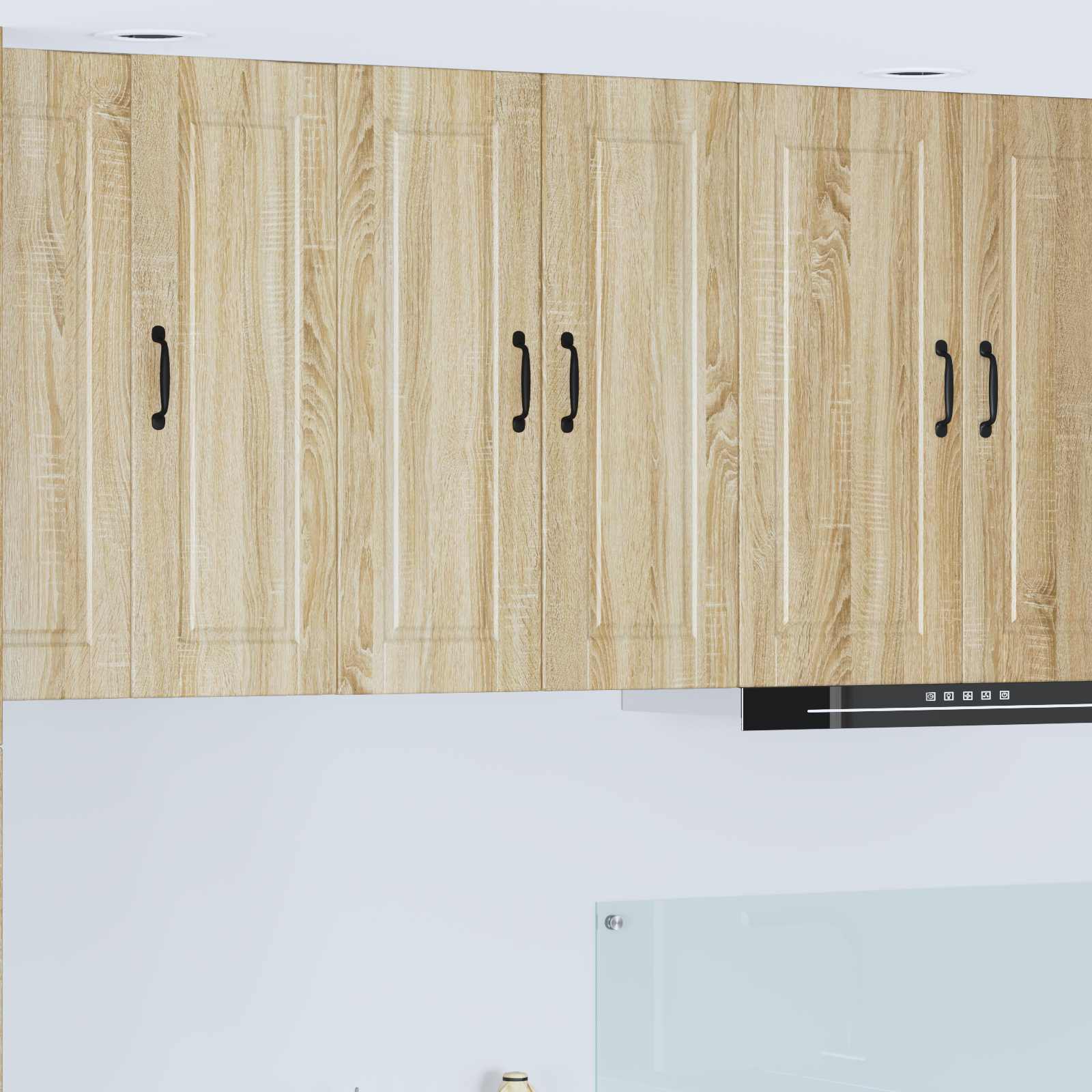 Køkkenskab med hylde Sonoma eg 60 x 31 x 80 cm Konstrueret træ