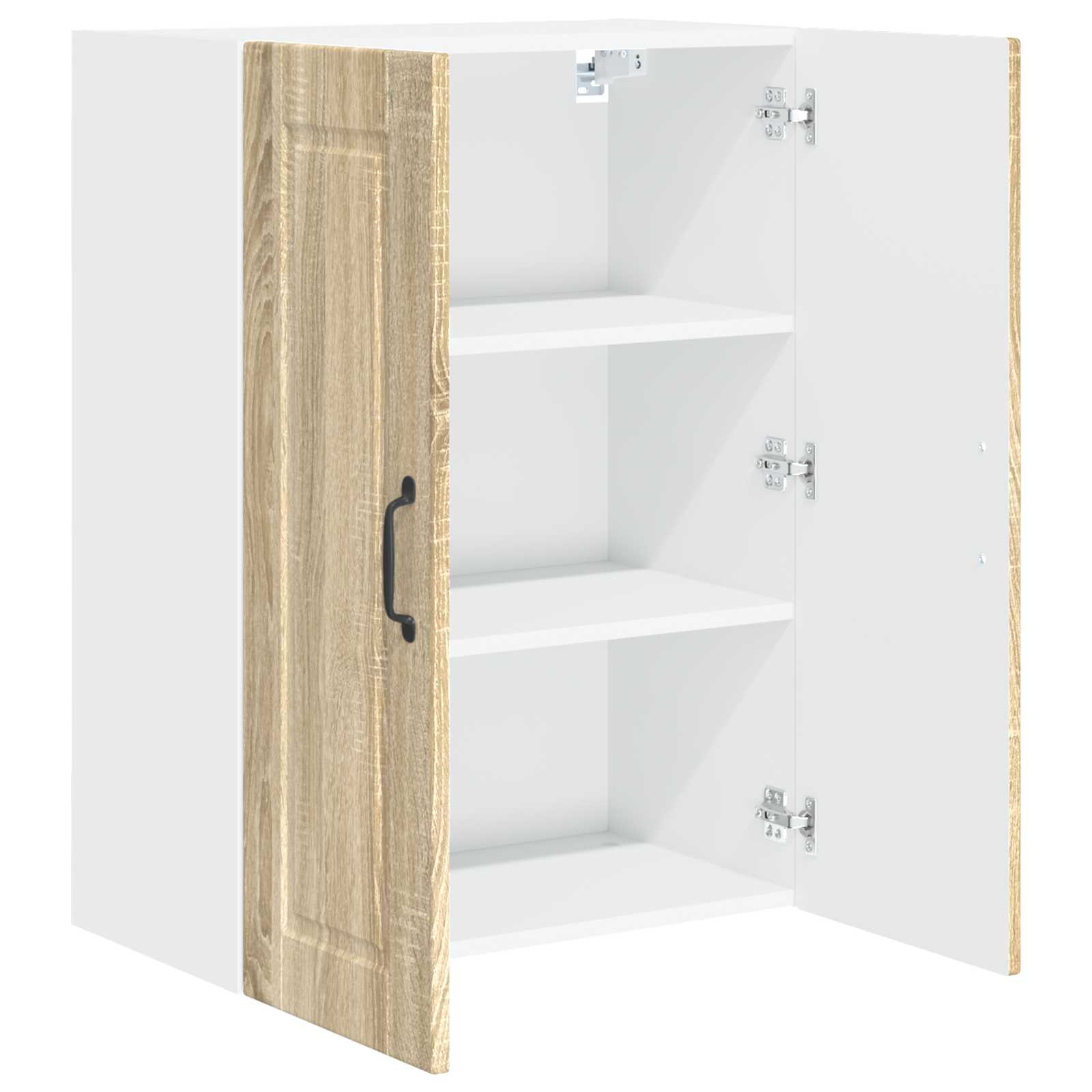 Køkkenskab med hylde Sonoma eg 60 x 31 x 80 cm Konstrueret træ