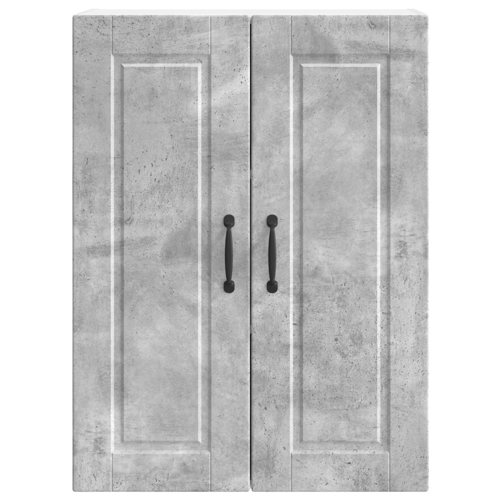 Køkkenskab med hylde Beton Grå 60 x 31 x 80 cm Konstrueret træ