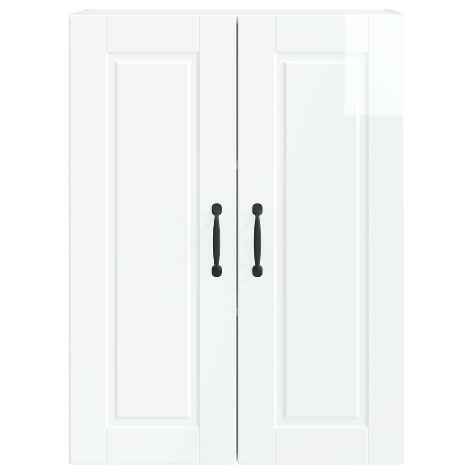 Vægskab PORTO Høj gloss hvid 60 x 31 x 80 cm Konstrueret træ