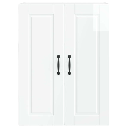Vægskab PORTO Høj gloss hvid 60 x 31 x 80 cm Konstrueret træ