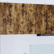 Køkkenskab med hylde Røget eg 60 x 31 x 80 cm Konstrueret træ