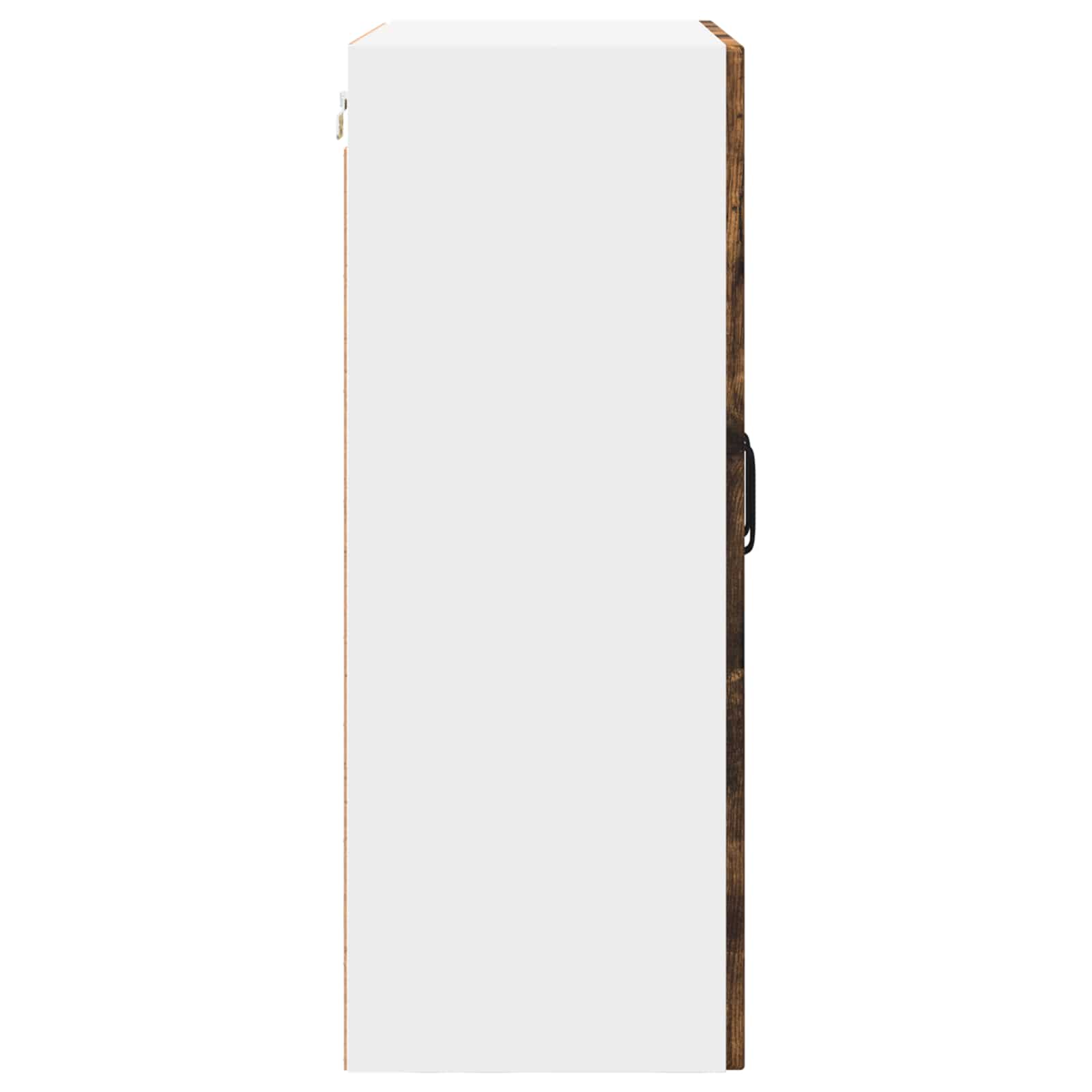 Køkkenskab med hylde Røget eg 60 x 31 x 80 cm Konstrueret træ