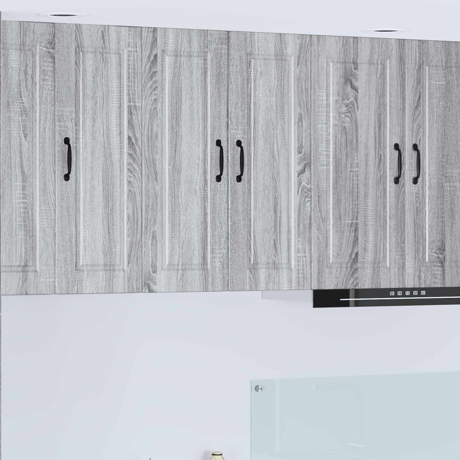 Køkkenskab med hylde Grå Sonoma 60 x 31 x 80 cm Konstrueret træ