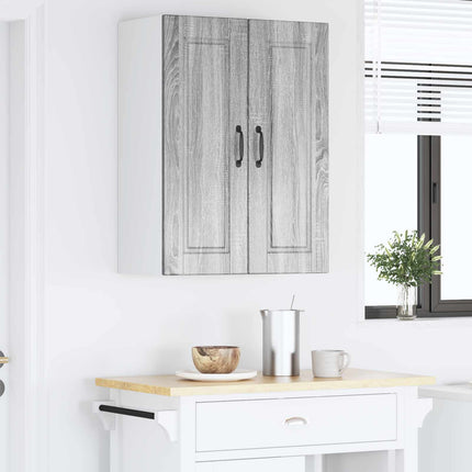 Vægskab PORTO Grå Sonoma 60 x 31 x 80 cm Konstrueret træ
