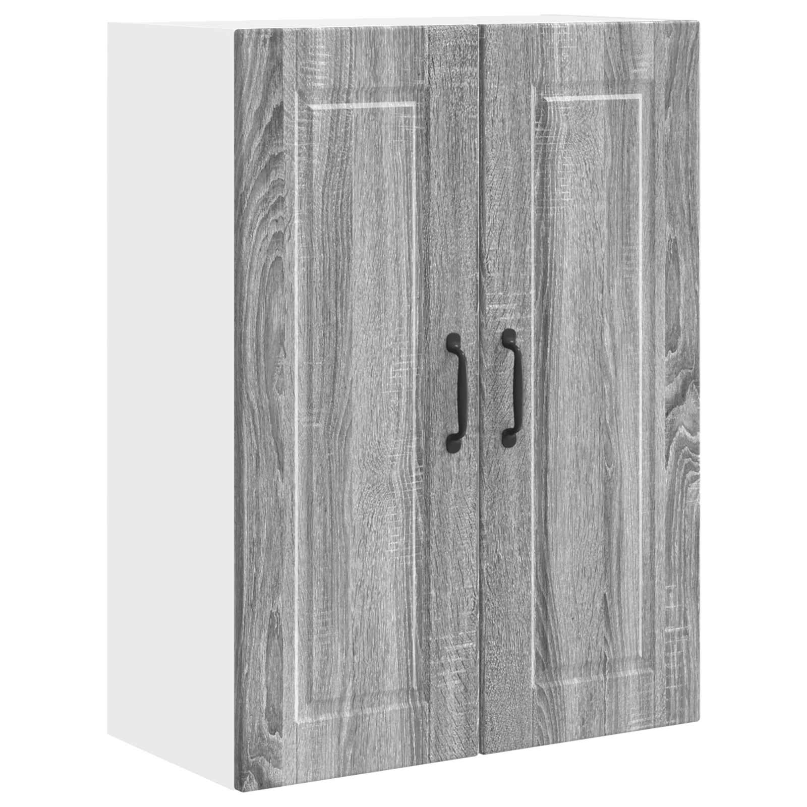 Køkkenskab med hylde Grå Sonoma 60 x 31 x 80 cm Konstrueret træ