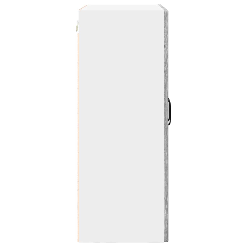 Vægskab til køkken Grå Sonoma 60 x 31 x 80 cm Konstrueret træ