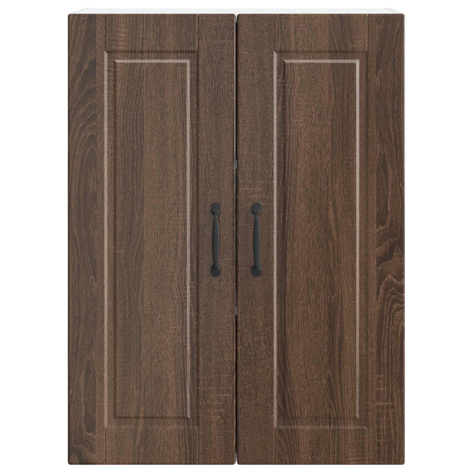 Køkkenskab med hylde Brun eg 60 x 31 x 80 cm Konstrueret træ