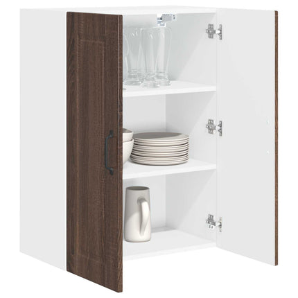 Vægskab PORTO Brun eg 60 x 31 x 80 cm Konstrueret træ