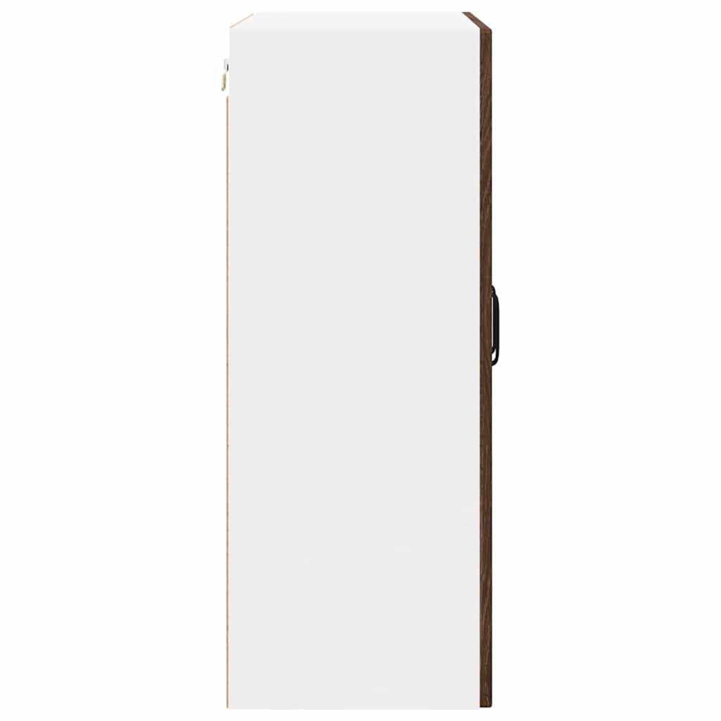 Vægskab til køkken Brun eg 60 x 31 x 80 cm Konstrueret træ