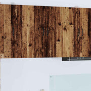 Vægskab til køkken Gammelt træ 60 x 31 x 80 cm Konstrueret træ