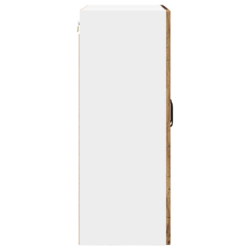 Vægskab til køkken Gammelt træ 60 x 31 x 80 cm Konstrueret træ