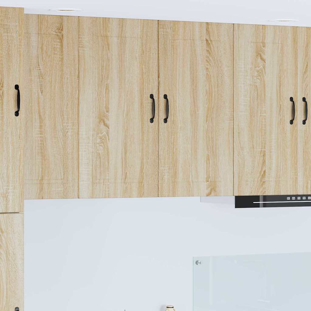 Vægskab til køkken Sonoma eg 80 x 31 x 80 cm Konstrueret træ