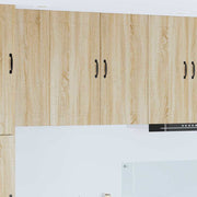 Vægskab til køkken Sonoma eg 80 x 31 x 80 cm Konstrueret træ