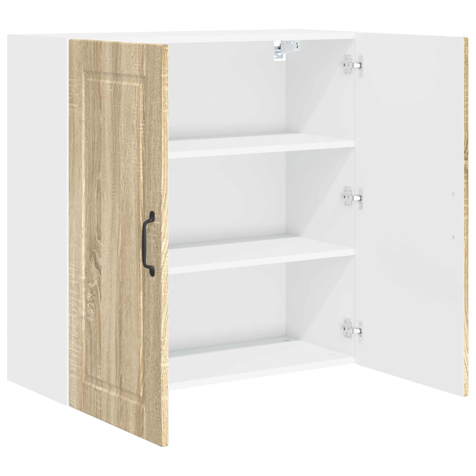 Køkkenskab med hylde Sonoma eg 80 x 31 x 80 cm Konstrueret træ