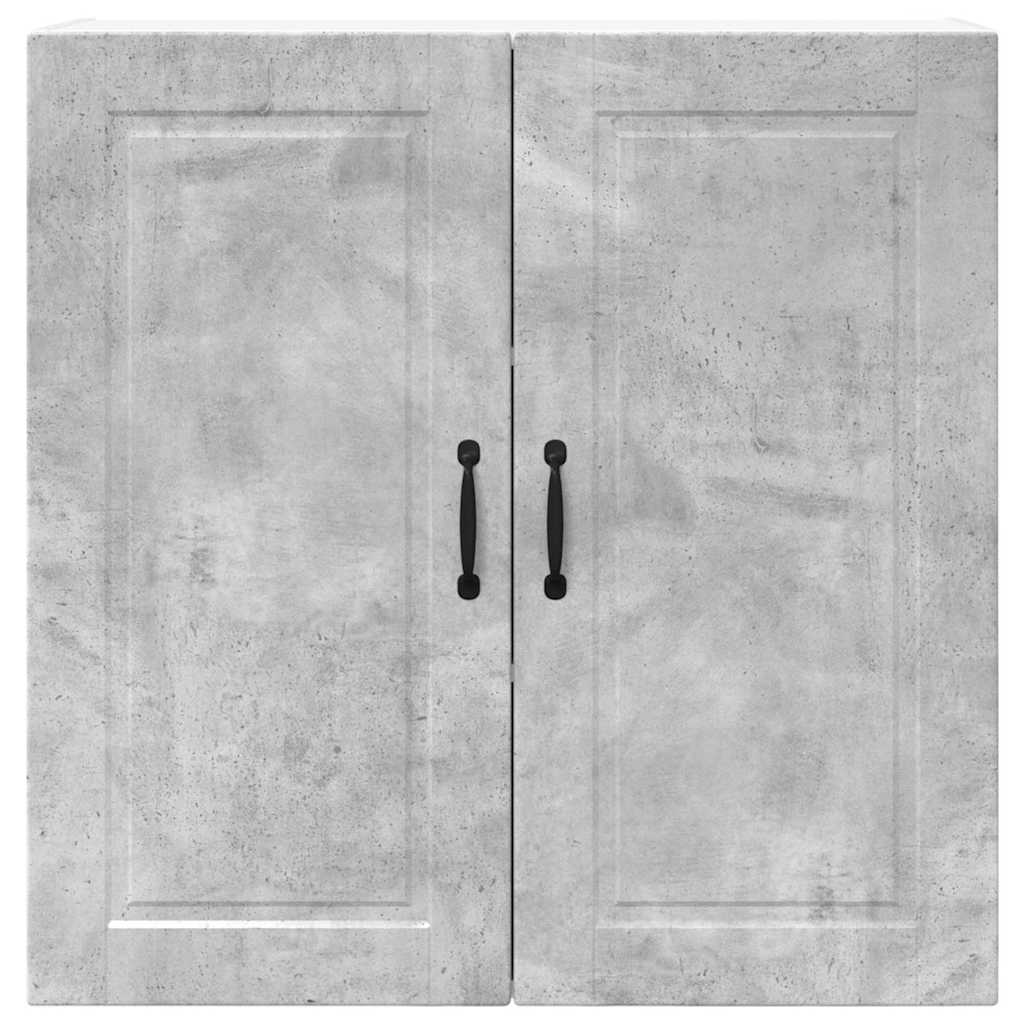 Vægskab til køkken Beton Grå 80 x 31 x 80 cm Konstrueret træ