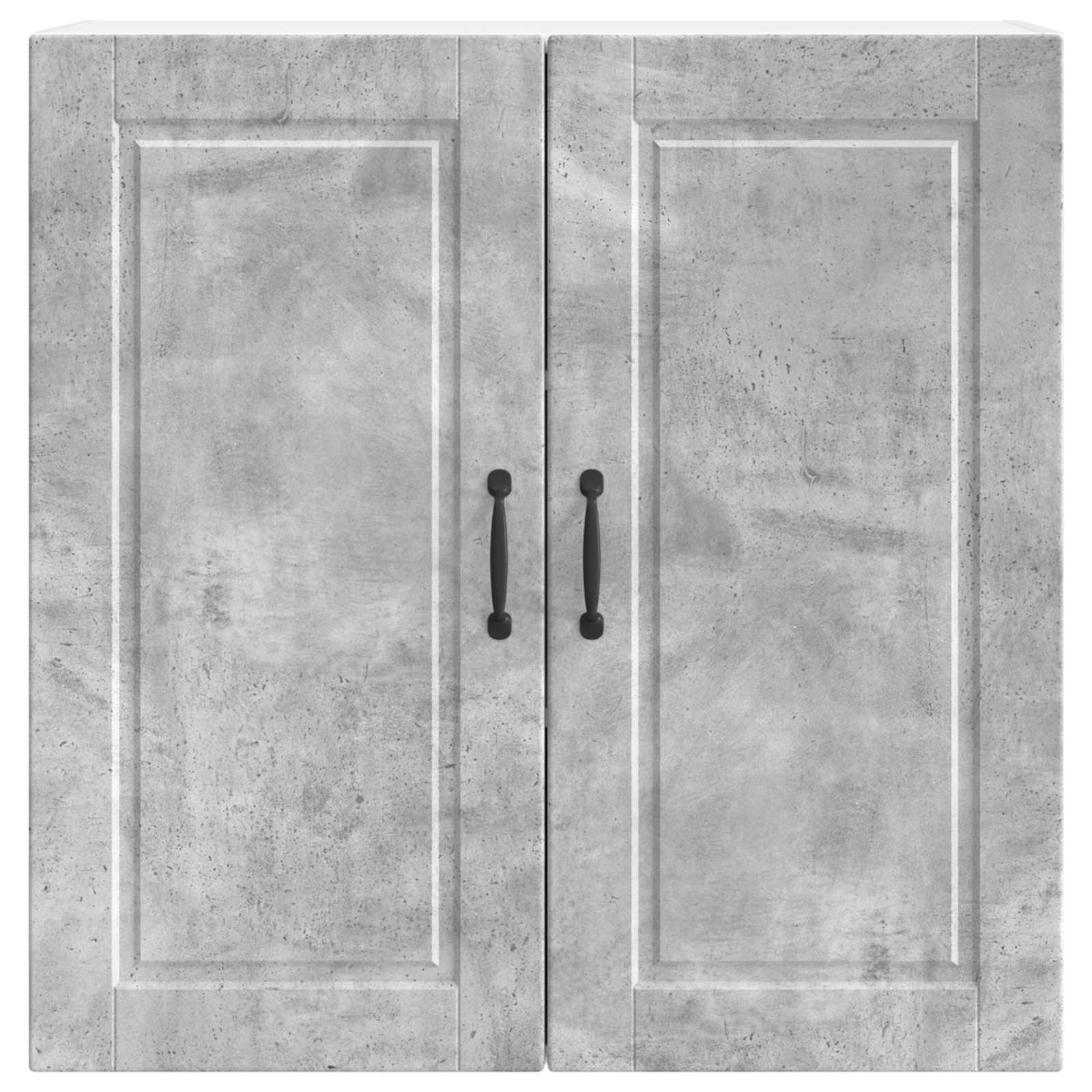 Køkkenskab med hylde Beton Grå 80 x 31 x 80 cm Konstrueret træ