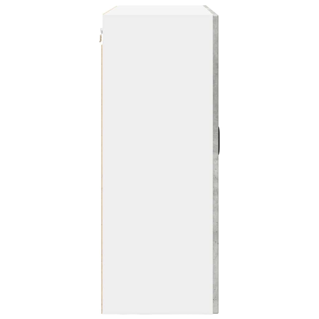 Vægskab til køkken Beton Grå 80 x 31 x 80 cm Konstrueret træ