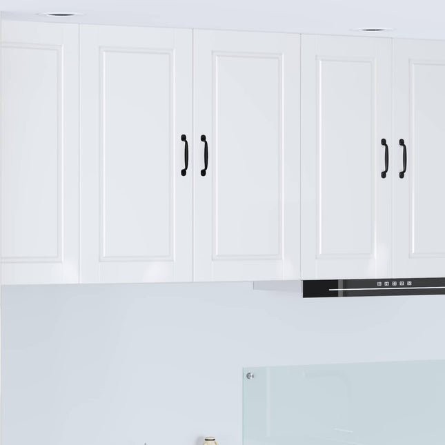 Vægskab PORTO Høj gloss hvid 80 x 31 x 80 cm Konstrueret træ
