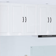 Vægskab PORTO Høj gloss hvid 80 x 31 x 80 cm Konstrueret træ