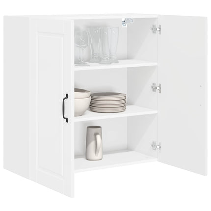 Vægskab PORTO Høj gloss hvid 80 x 31 x 80 cm Konstrueret træ