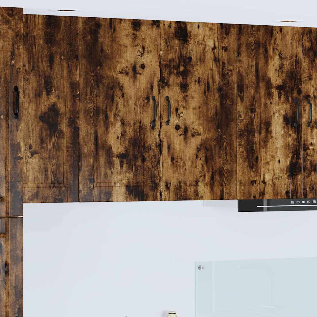 Vægskab til køkken Røget eg 80 x 31 x 80 cm Konstrueret træ