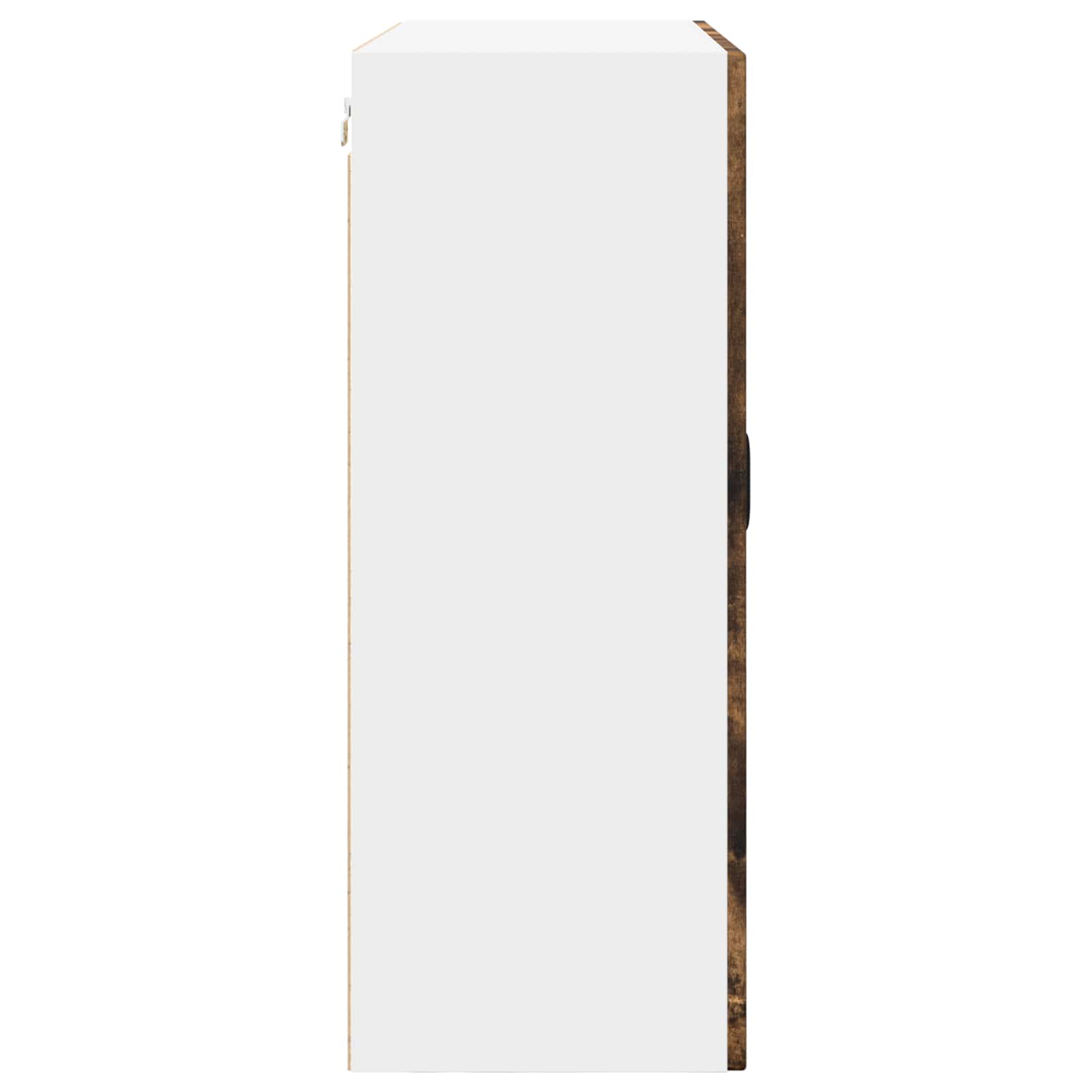 Køkkenskab med hylde Røget eg 80 x 31 x 80 cm Konstrueret træ