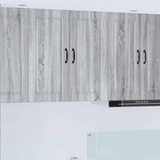 Køkkenskab med hylde Grå Sonoma 80 x 31 x 80 cm Konstrueret træ