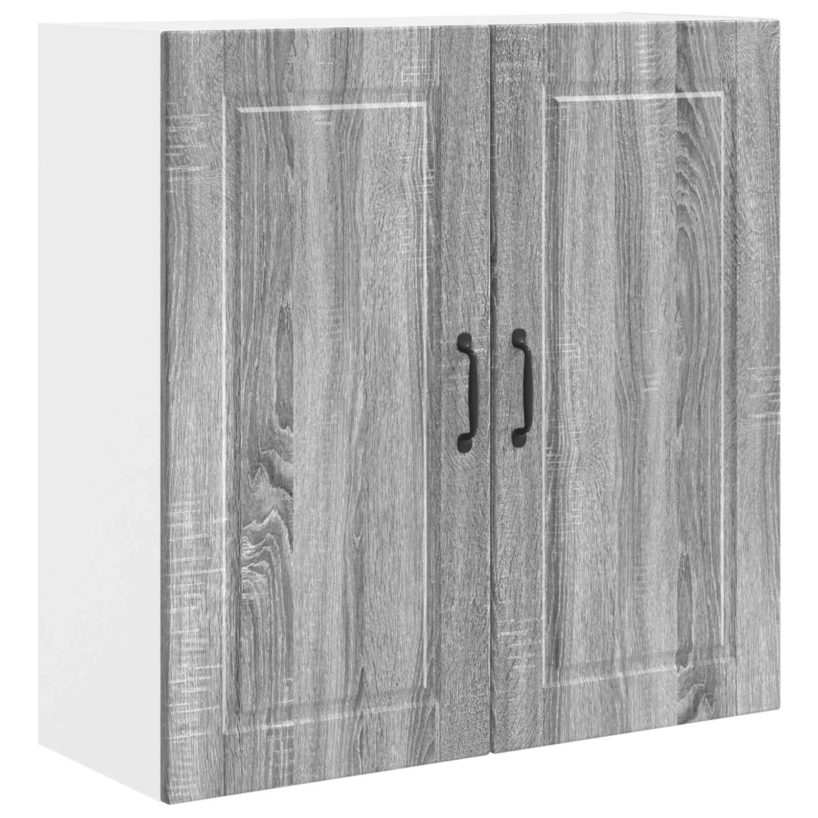 Køkkenskab med hylde Grå Sonoma 80 x 31 x 80 cm Konstrueret træ