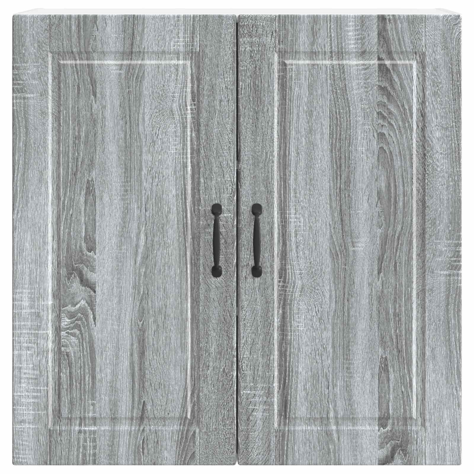 Køkkenskab med hylde Grå Sonoma 80 x 31 x 80 cm Konstrueret træ