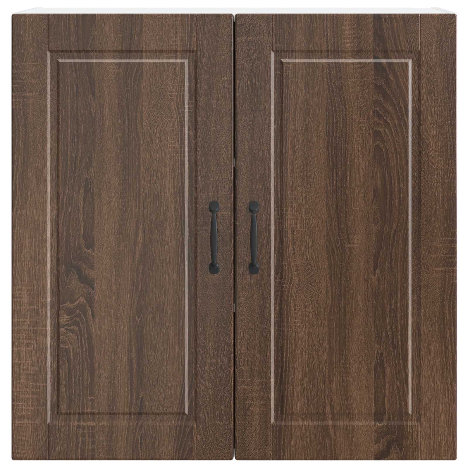 Køkkenskab med hylde Brun eg 80 x 31 x 80 cm Konstrueret træ