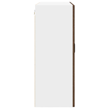 Vægskab PORTO Brun eg 80 x 31 x 80 cm Konstrueret træ
