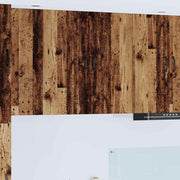 Vægskab til køkken Gammelt træ 80 x 31 x 80 cm Konstrueret træ