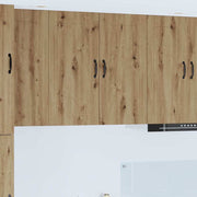 Vægskab til køkken med hylde Artisan Egetræ 80 x 31 x 80 cm