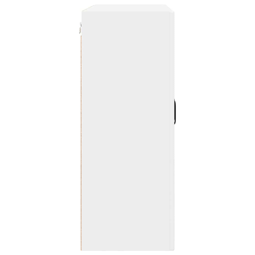 Vægskab til køkken med dør Hvid 80 x 31 x 80 cm Konstrueret træ