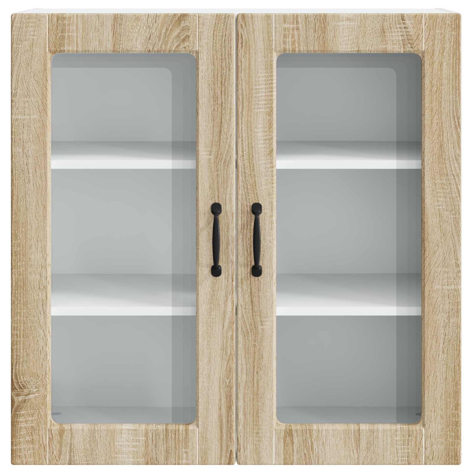 Køkkenskab med hylde Sonoma eg 80 x 31 x 80 cm Konstrueret træ