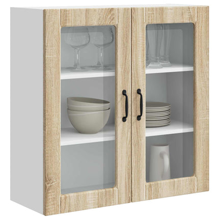 Væglågskab PORTO Sonoma eg 80 x 31 x 80 cm Konstrueret træ