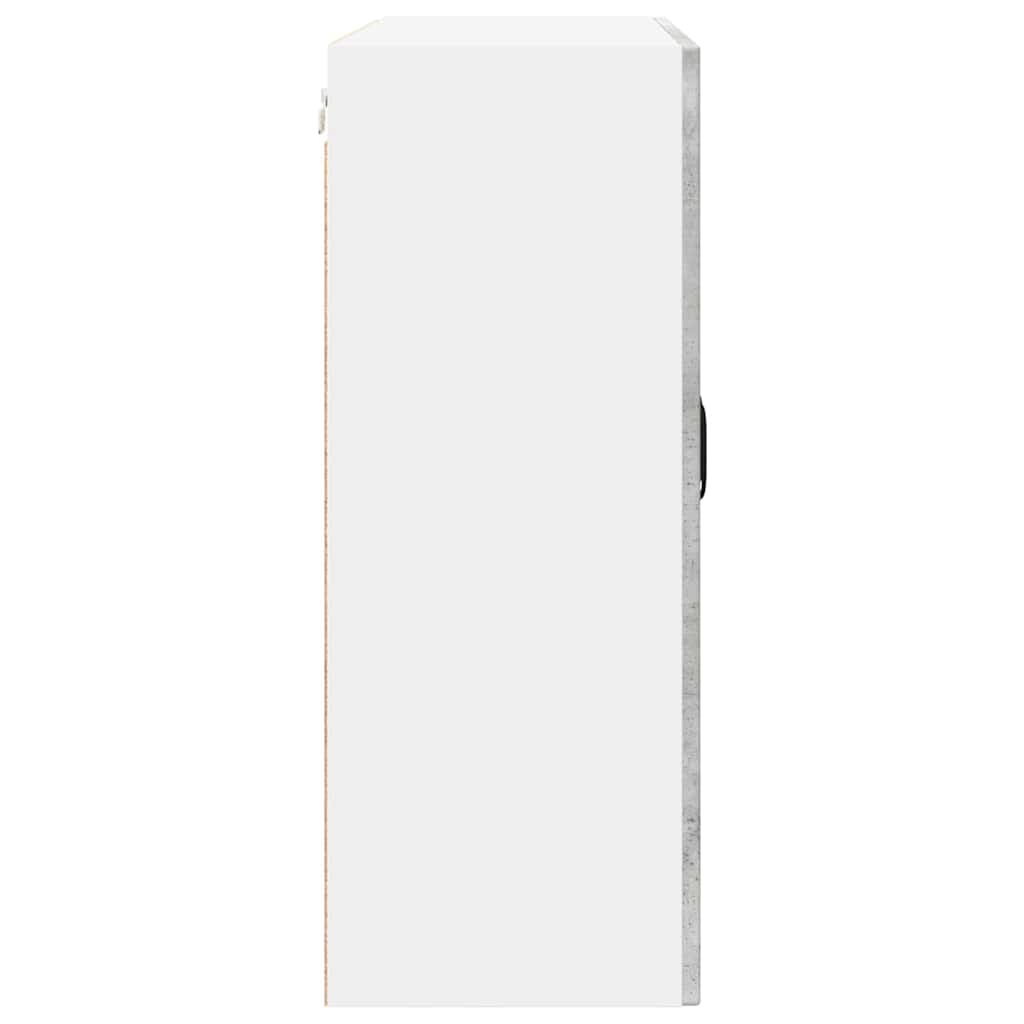 Vægskab til køkken Beton Grå 80 x 31 x 80 cm Konstrueret træ