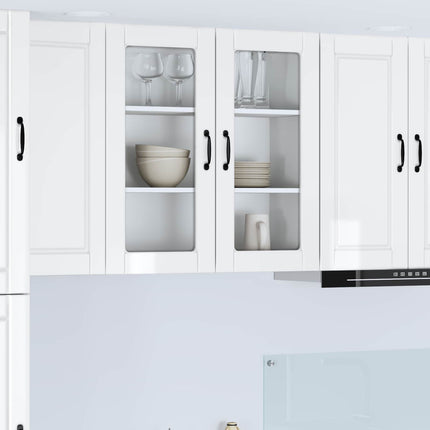 Væglågskab PORTO Høj gloss hvid 80 x 31 x 80 cm Konstrueret træ