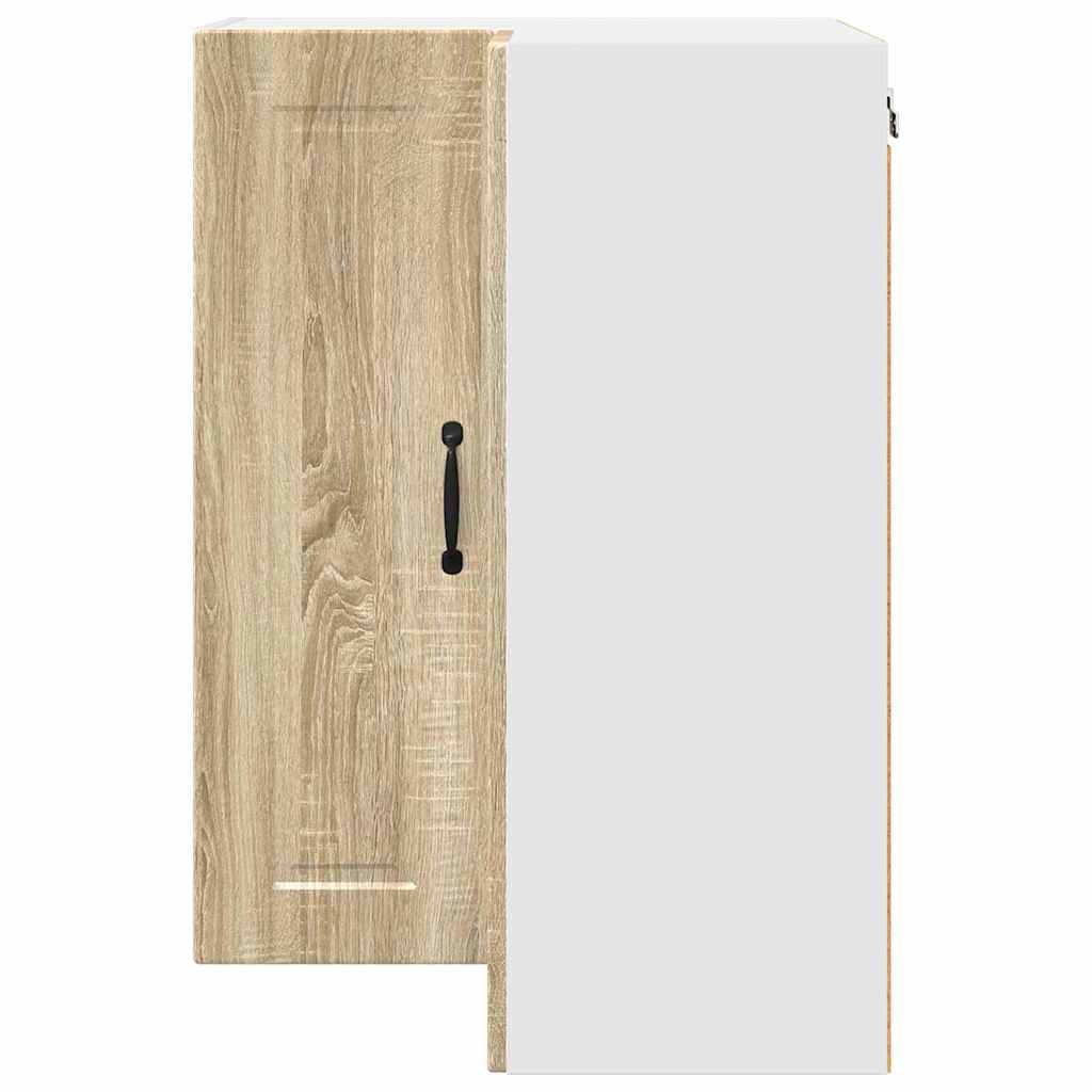 Vægskab til køkken Sonoma eg 57 x 57 x 80 cm Konstrueret træ