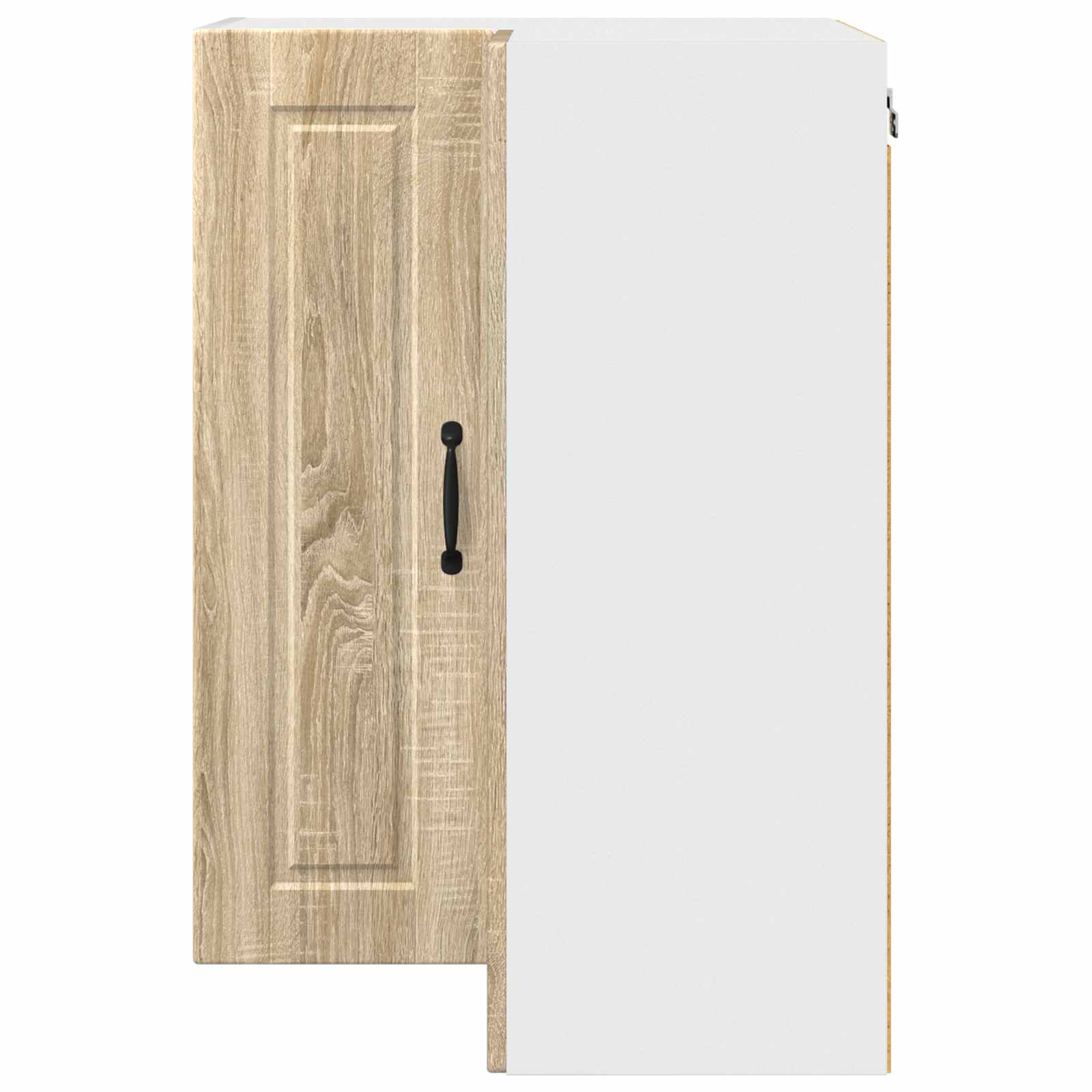 Køkkenskab med hylde Sonoma eg 57 x 57 x 80 cm Konstrueret træ