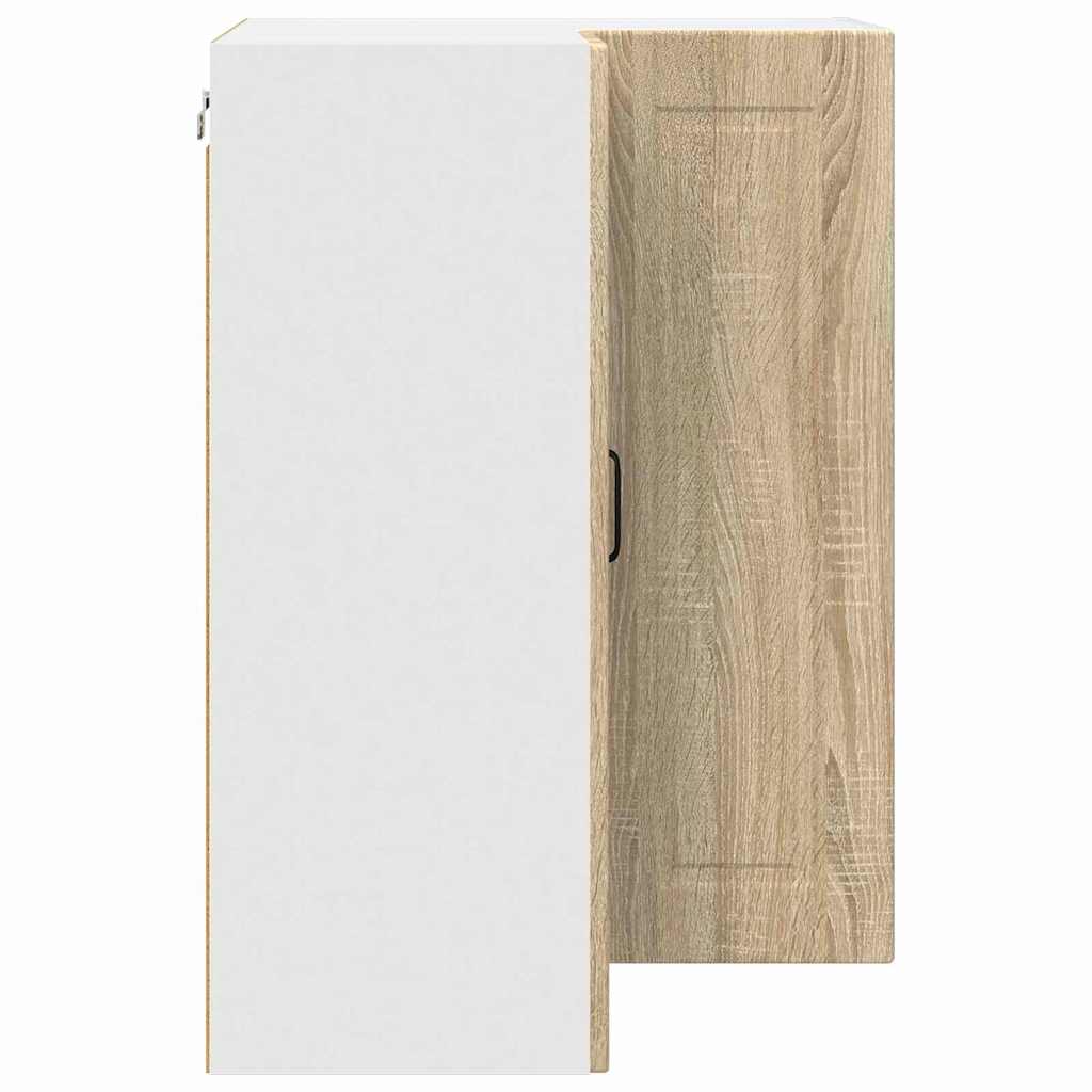 Vægskab til køkken Sonoma eg 57 x 57 x 80 cm Konstrueret træ