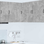 Vægskab til køkken Beton Grå 57 x 57 x 80 cm Konstrueret træ