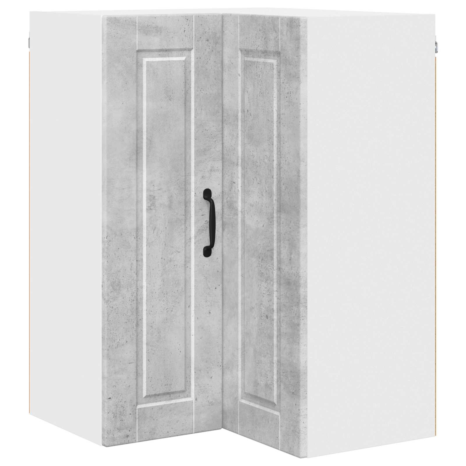 Køkkenskab med hylde Beton Grå 57 x 57 x 80 cm Konstrueret træ