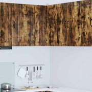 Køkkenskab med hylde Røget eg 57 x 57 x 80 cm Konstrueret træ